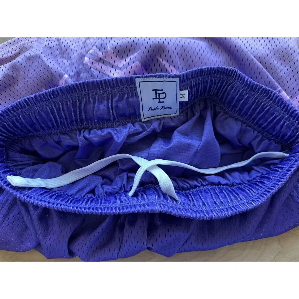Inaka Power Purple Mountain Mesh Shorts Men’s Medium Purple Lavender Limited IP